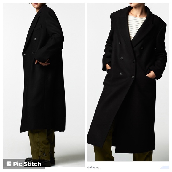 ZARA | Oversized Wool Coat - Picture 5 of 6